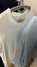 拇指白小T三代水云棉短袖纯棉T恤男白小丅百搭免烫打底衣服 麻灰女款 M 实拍图