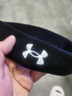 安德玛（Under Armour）发带运动头带吸导汗带发箍运动篮球跑步健身男女止汗带擦汗束发带 黑色 实拍图