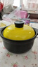 砂锅炖锅家用燃气耐高温陶瓷煲汤锅干烧不裂煤气灶煲仔饭汤煲沙锅 【适合1-2人】 1L 实拍图