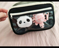 舒星笔袋大容量熊猫翻盖款小学生女生文具盒女孩文具袋秋冬季初中生高颜值女孩版铅笔盒男孩 实拍图