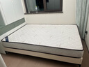 浪翔无床头床榻榻米钢木排骨架床架家用定制实木双人床奶油风主卧大床 床+20cm山羊绒乳胶棕垫 1.35*2米 实拍图