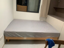 艾薇 床笠单件单双人防滑床罩防尘学生床垫保护罩 适用1.5m床 卡其灰 实拍图