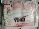 南极人儿童袜子女童中筒四季袜中大童透气短袜10双装粉色兔子 XL 实拍图