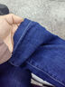 棉致直筒牛仔裤女2025新款高腰显瘦哈伦裤弹力休闲百搭 蓝色 28 建议106-115斤 实拍图