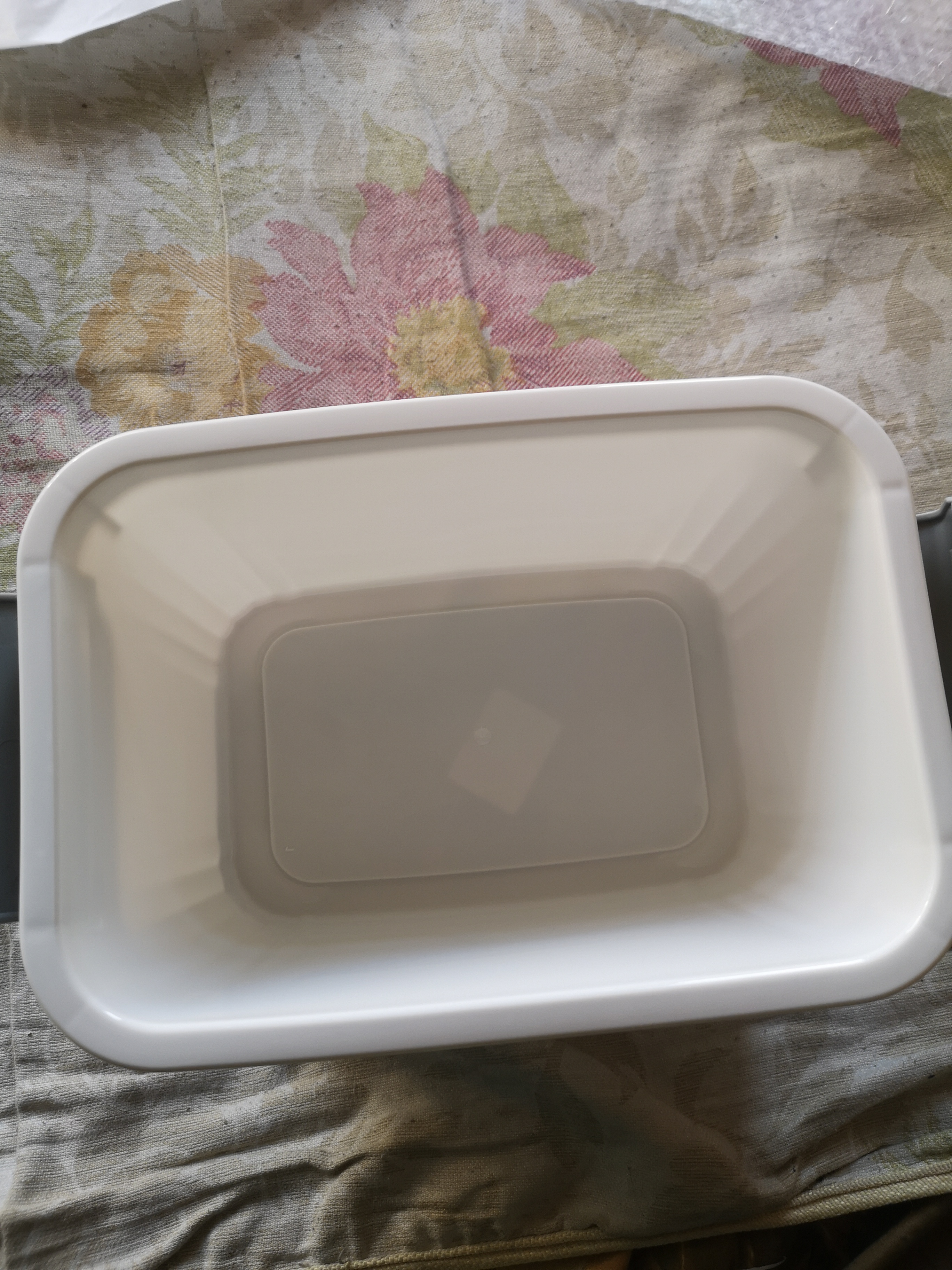 京东物流 收纳箱家用衣服超大容量玩具储物箱塑料书本零食整理箱 松花绿云朵灰日落黄颜色随机好看 小号【长25*宽17*高13cm】 实拍图