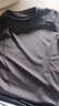 徽昂瑜伽服女运动短袖t恤紧身速干衣运动服上衣健身服显瘦跑步黑色XL 实拍图