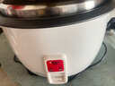 德玛仕（DEMASHI）电饭煲商用电饭锅食堂电饭煲单位饭店餐饮保温蒸饭锅家用大电饭煲老式电饭煲电饭锅大容量10人以上 23升 | 25-40人用 | 煮10斤米|象牙白 实拍图