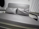 康倍莱沙发床一体两用2025新款折叠床客厅多功能伸缩床可拆洗家用单人床 灰色软包[可储物款]免洗猫抓布 [0.82米] 7cm海绵【特价款不推荐】 实拍图