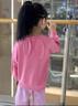 巴拉巴拉儿童卫衣女童2024春秋装卡通兔子甜美圆领套头上衣萌208324121001 实拍图