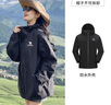 骆驼（CAMEL）户外单层冲锋衣男女款硬壳防雨单冲旅游外套 A13CATG112   3XL 实拍图