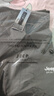 JEEP SPIRIT吉普长袖衬衫男春秋季休闲衬衣中青年纯色外穿时尚服装 军绿 2XL (150斤-170斤) 实拍图