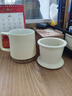 一品仟堂轻奢马克杯子办公室茶水分离杯泡茶杯水杯带盖男女个人专用喝茶杯 实拍图