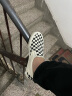 VANS范斯中性鞋Slip-On VR3低帮经典帆布鞋休闲鞋 一脚蹬 棋盘格 42.5 实拍图