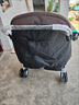 宝宝好703A双胞胎婴儿推车推行可平躺可折叠宝宝手推车双人推车不侧翻 焦糖奶茶色送蚊帐 实拍图