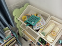 幼贝臣儿童玩具收纳架多层家用宝宝置物架玩具箱储物架组合分类整理神器 【大号至尊版】-小熊收纳架-绿色 实拍图