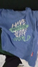 真维斯男童t恤短袖纯棉夏季儿童半袖上衣童装大童夏装 牛仔蓝 温暖 140 实拍图