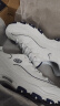 斯凯奇（Skechers）女鞋小白熊女士休闲鞋子厚底增高百搭运动软底老爹鞋女99999863 白色/海军蓝色/WNV 35.5 实拍图