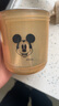 DISNEY迪士尼 儿童吸管学饮杯双层带刻度直饮奶瓶宝宝喝牛奶水杯 双吸管【不锈钢内胆】 300ml 实拍图