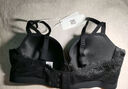 爱慕内衣女蕾丝美背聚拢承托光面薄款文胸胸罩 CHICCITY系列AM115671黑色C75 实拍图