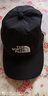 动感北面速干户外运动跑步透气棒球帽男遮阳鸭舌帽女休闲太阳帽棒球帽男帽 速干黑色白色刺绣 实拍图