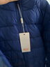 雪中飞（SNOWFLYING）儿童轻薄羽绒服男童保暖防寒新款童装中大童女童薄款冬外套 深水蓝 130 实拍图