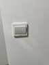 西门子（SIEMENS）开关插座 一开双控面板 86型暗装面板 远景雅白色 实拍图