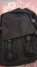 酷咖双肩包男士背包多隔层大容量书包大学生电脑包 黑超款【带挂扣+挂袋】 实拍图