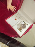 ROSDN阿.玛.妮炫彩系列女士手表机械表品牌名表十大轻奢小众高级感玫金 【蝶影双飞】胭脂红+四叶草手链 实拍图