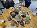 阔锐 餐桌转盘钢化玻璃家用圆歺桌台面玻璃底座圆酒店饭店大圆桌转盘 辅助轮转盘直径80cm -普通厚度 实拍图