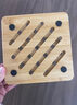 半物生活隔热垫餐桌垫杯垫汤竹垫子碗盘垫家用防烫垫防滑垫竹制锅垫 实拍图