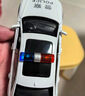 卡威（KIV）1:32合金汽车模型儿童玩具车警车车模仿真消防车救护车玩具汽车 奥迪A8警车 实拍图