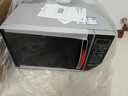 美的（Midea）微波炉 小型迷你平板速热 智能菜单 电子除味杀菌 EM7KCGW3-NR 实拍图