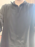 迪卡侬透气薄绒保暖休闲户外运动速干衣跑步长袖男T恤沉稳黑2XL-2500812 实拍图