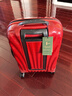 新秀丽（Samsonite）经典贝壳拉杆箱男女超轻盈旅行行李箱升级版 红色 CS2 20英寸 可扩展 实拍图