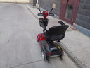 杰牛老年人代步车电动车四轮车老人代步车残疾人电动轮椅家用电瓶车 【JD00C单座】12A铅酸/250W电机 实拍图