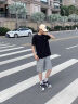 德尔惠父亲节礼物短裤男休闲中裤五分裤夏季新款宽松舒适速干裤子 实拍图