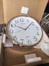 康巴丝（Compas）挂钟 创意简约客厅石英钟挂墙卧室时钟 C3263金色 38cm 实拍图