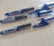 晨光(M&G)0.5mm蓝色中性笔按动子弹头签字笔办公水笔GP1163B蓝色3支 实拍图