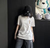 Teenie Weenie小熊短袖T恤夏季多巴胺宽松圆领刺绣T恤上衣女 象牙白 S 实拍图