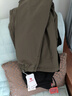 骆驼（CAMEL）薄绒风衣男户外防泼水防风夹克外套 J13CZ0L7070A 深榄绿 L 实拍图