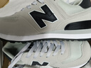 新百伦男鞋官方秋冬透气网面运动鞋子女鞋休闲情侣N字574阿甘复古跑步鞋 574灰黑 40 实拍图