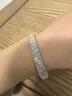 六福珠宝铂950满天星铂金手镯送礼 计价 L19TBPB0023 10.49克(含工费1122元) 晒单实拍图