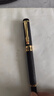 永生 8006龙头钢笔 男女硬笔书法练字墨囊吸墨钢笔两用铱金钢笔办公用品 直尖0.5mm 磨砂黑 实拍图