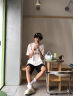 回力（Warrior）短裤男夏季冰丝五分裤男宽松运动裤潮流裤子男速干休闲裤 实拍图