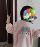 迪士尼（Disney）儿童睡衣法兰绒秋冬季女童宝宝冬天加厚保暖女孩可爱珊瑚绒家居服 浅粉色【美乐蒂】 110 建议身高100-110cm4-5岁 实拍图