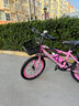 儿童自行车6-10岁7-12岁女童学生车小孩脚踏车单速变速碟刹山地车 高配粉色丨单速+后货架+大礼包 18寸【适合身高115-135cm】 实拍图
