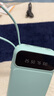 倍特源【国家3c认证可上飞机】自带线充电宝超大容量移动电源适用小米苹手机便携小巧耐充超级快充20000 雅川青【自带线+品质电芯】3c认证丨可上飞机 实拍图