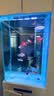 新概念（NEW CONCEPT AQUARIUM）鱼缸客厅带柜子一体缸小型定制卫生间半墙玻璃生态底滤智能水族箱 只定做单缸体按具体尺寸计算价格 实拍图