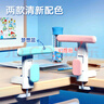 得力（deli）儿童坐姿矫正器小学生写作业正姿带灯柔和补光 带真人语音提醒纠正功能生日毕业礼物天蓝 实拍图