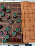 索仁中国象棋套装红花梨实木皮革棋盘礼盒象棋大号送礼送老人收藏礼盒 60#黑檀配折叠盒 实拍图
